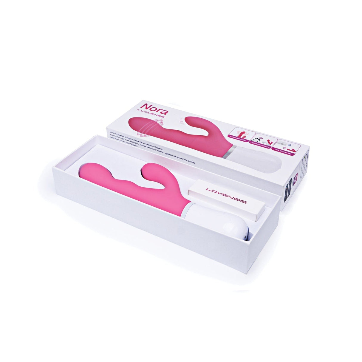 Lovense Nora Bluetooth Rabbit Vibrator