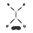 Lux Fetish 7 Piece Bed Spreader Restraint System
