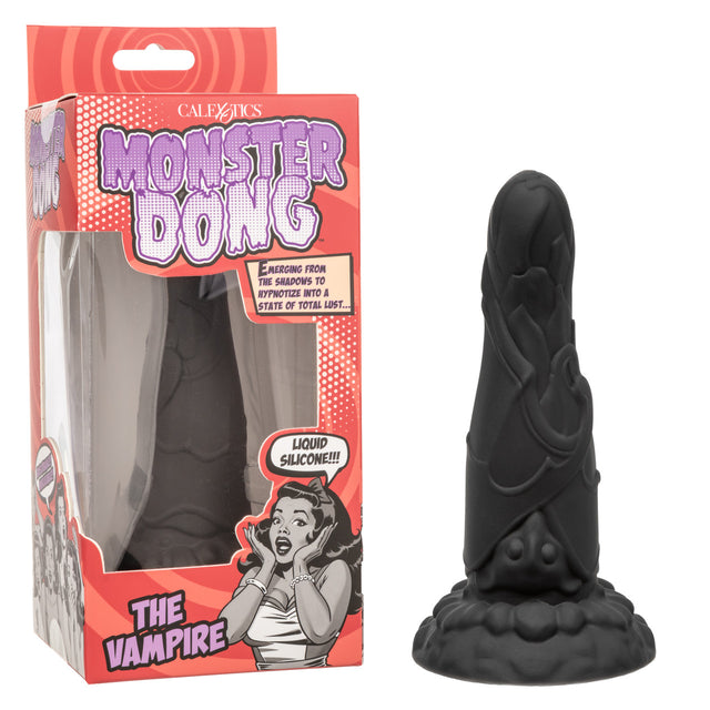 Monster Dong The Vampire Silicone Black Dildo