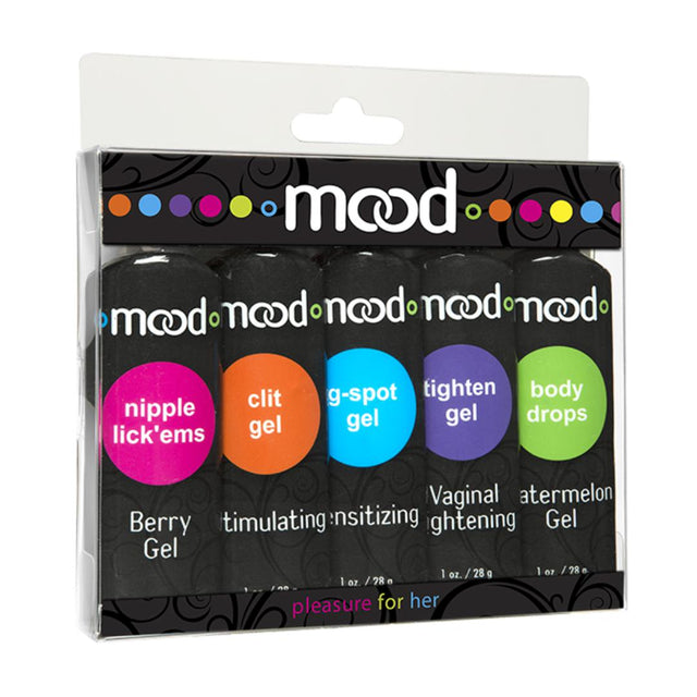 Mood Pleasure Lube 1 oz - Pack Of 5