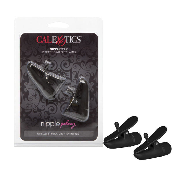 Nipple Play Nipplettes Wireless Vibrating Nipple Clamps
