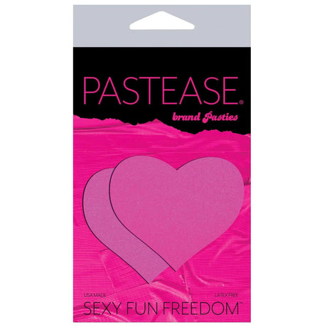 Pastease Glow-in-the-Dark Hearts Nipple Pasties