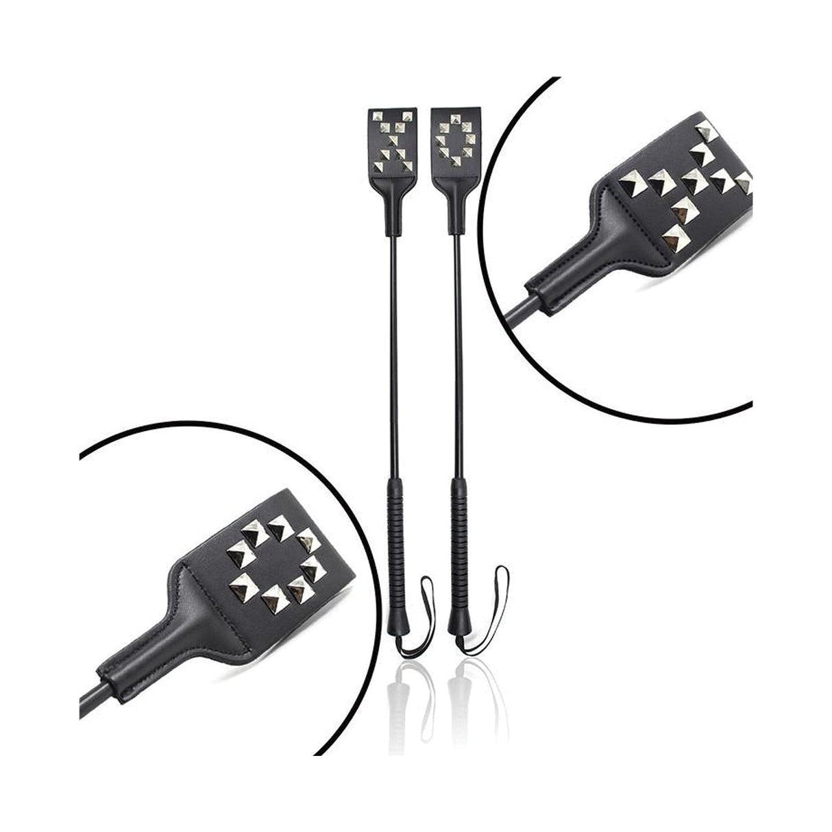 Plesur XO Studded PVC Crop