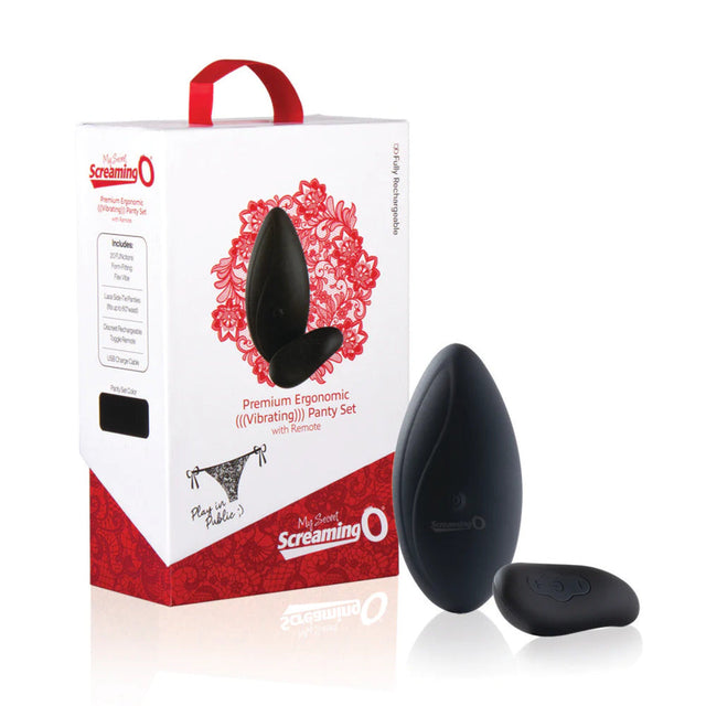 Premium Remote Vibrating Panty Set