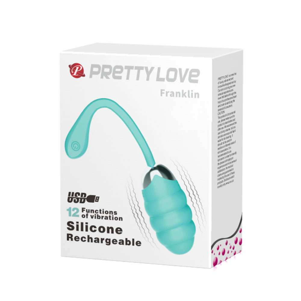 Pretty Love Franklin Rechargable Egg Vibrator