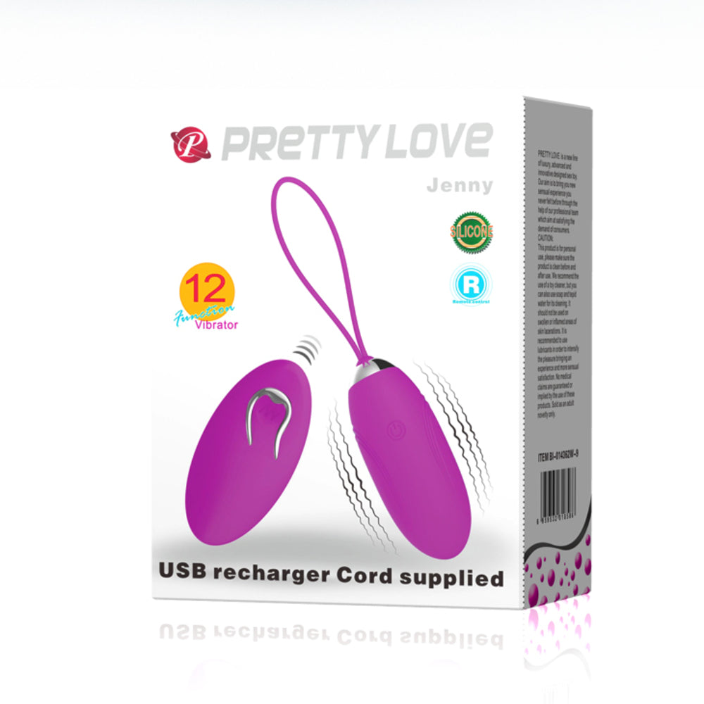 Pretty Love Remote Control Bullet Vibrator