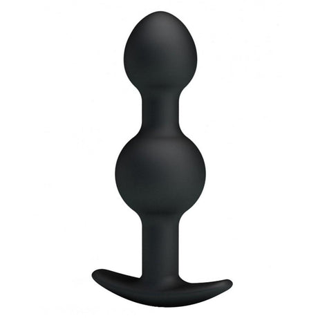 Pretty Love Silicone Anal Plug with Weighted Balls