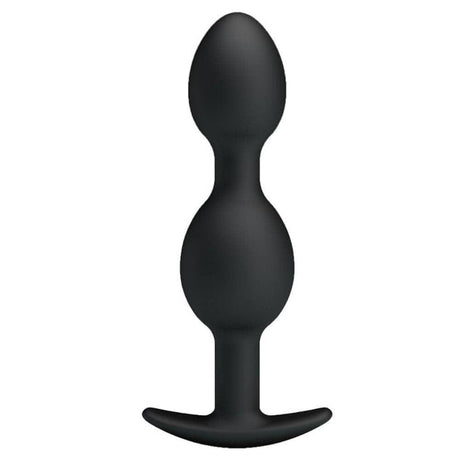 Pretty Love Silicone Anal Plug with Weighted Balls