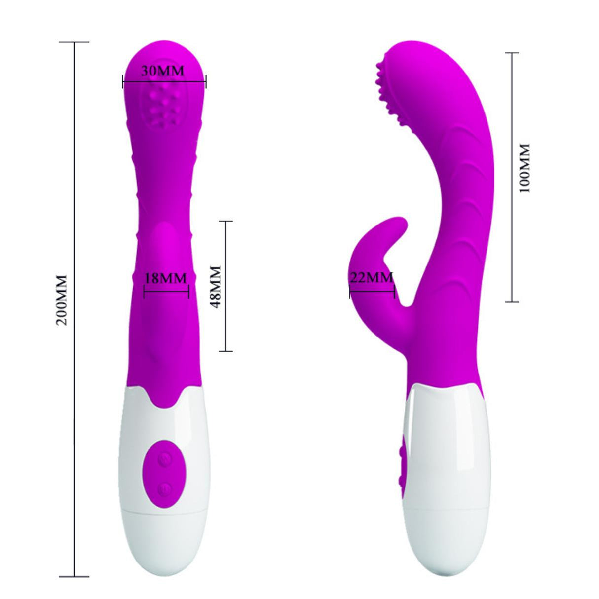Pretty Love Silicone Rabbit Vibrator