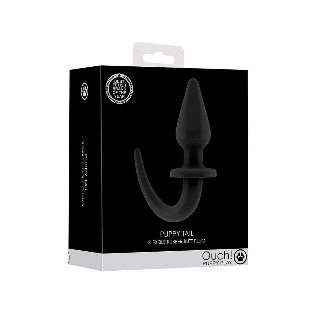 Puppy Tail Flexible Rubber Butt Plug