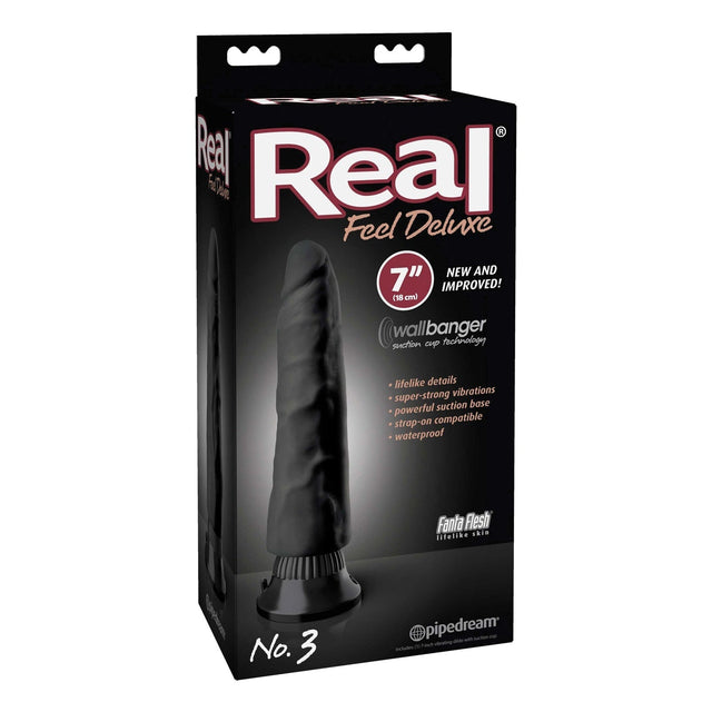Real Feel Deluxe Vibrating 7 Inch Dildo