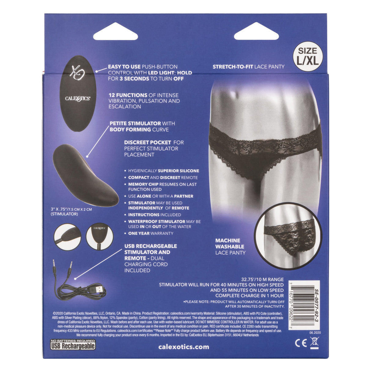 Remote Control Lace Panty & Vibe Set