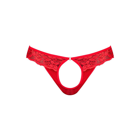 Sassy Lace Open Ring Thong