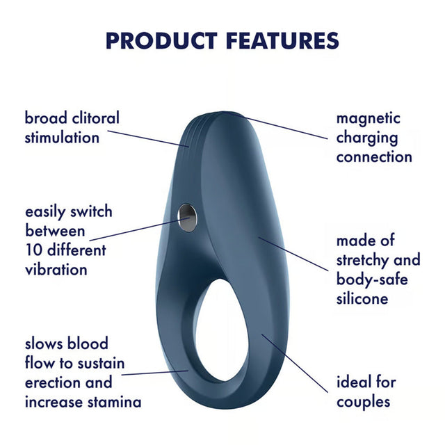 Satisfyer Narrow Vibrating Cock Ring