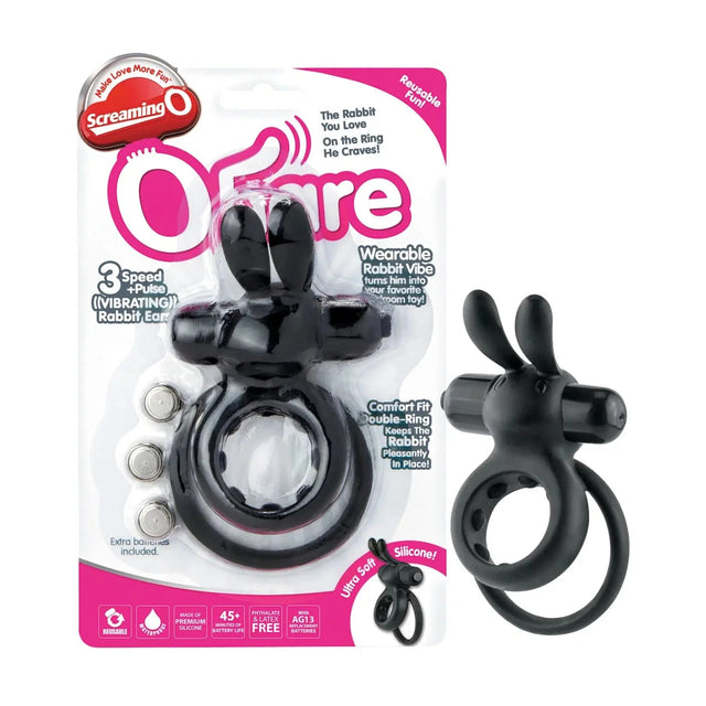 Screaming O Vibrating Rabbit Cock Ring