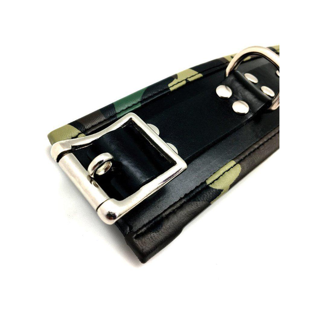 Sensual Sin Leather Padded Wrist Cuffs