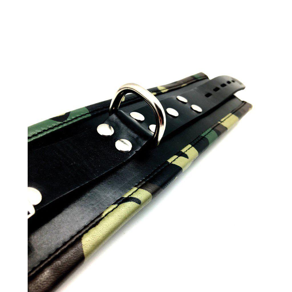 Sensual Sin Leather Padded Wrist Cuffs