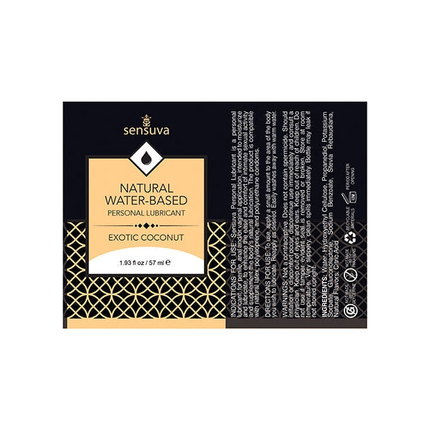 Sensuva Natural Water-Based Personal Moisturizer