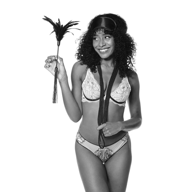 Sex & Mischief Shadow Tie and Tickle Kit