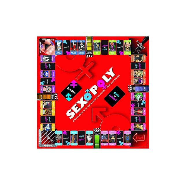 Sexopoly Adult Board Game