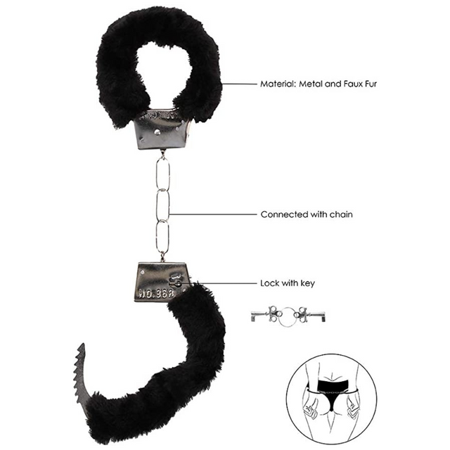 Shots Ouch Beginner's Furry Handcuffs