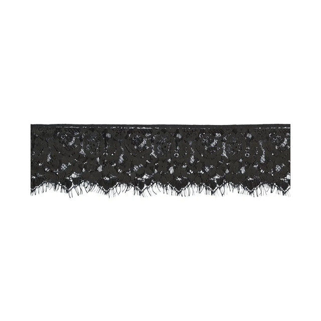 Shots Ouch Black & White Lace Mask with Elastic Straps