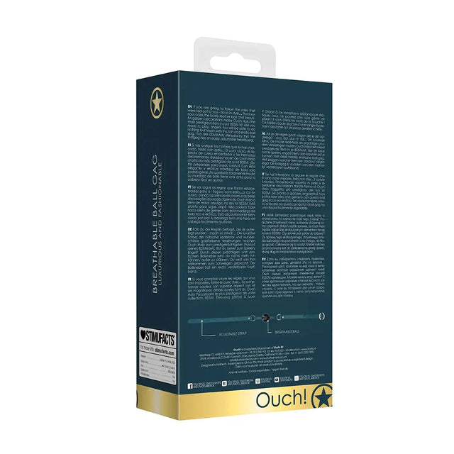 Shots Ouch Breathable Ball Gag