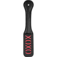 Shots Ouch XOXO Faux Leather Paddle