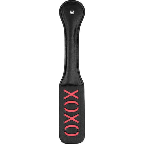 Shots Ouch XOXO Faux Leather Paddle