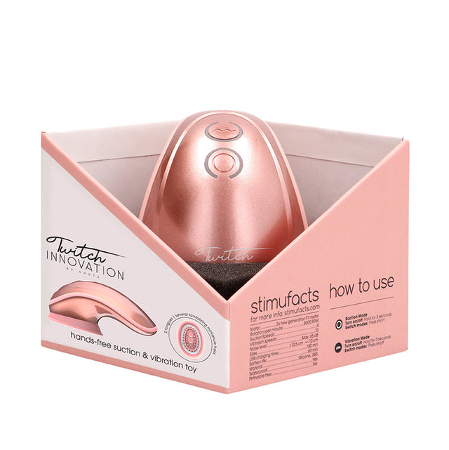 Shots Twitch Innovation Hands Free Suction & Vibration Toy