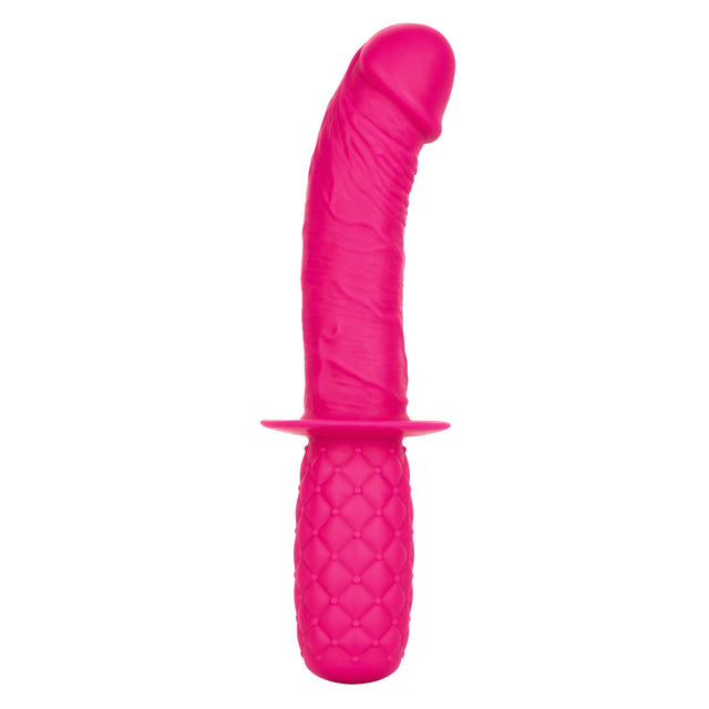 Silicone Grip G-Spot Thruster Dildo
