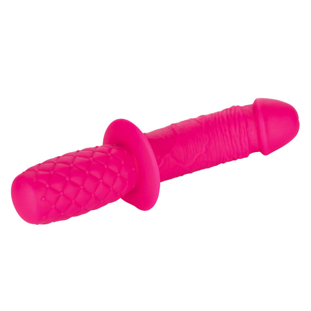 Silicone Grip G-Spot Thruster Dildo