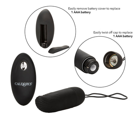 Silicone Remote Ridged G Vibe