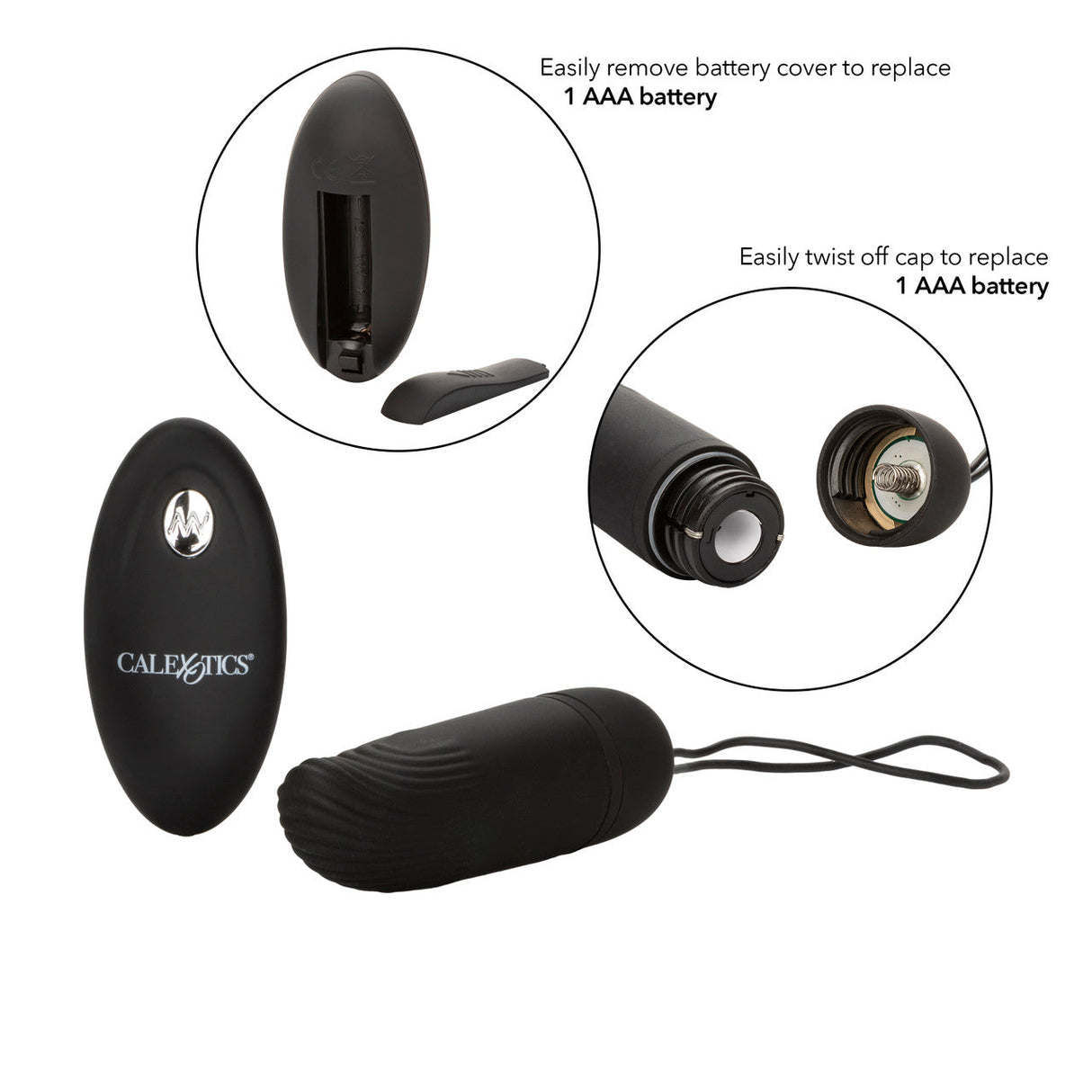 Silicone Remote Ridged G Vibe