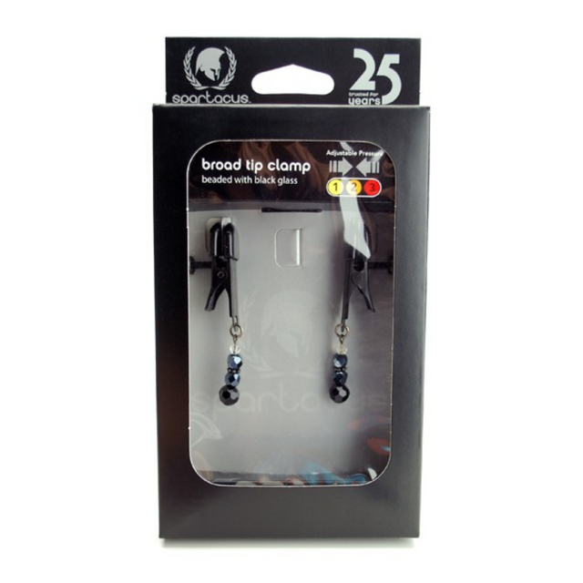 Spartacus Adjustable Broad Tip Beaded Clamps