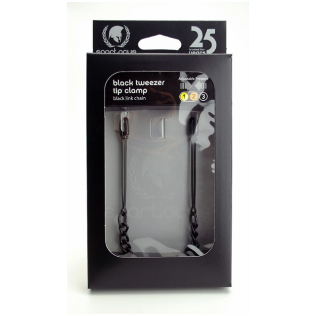 Spartacus Adjustable Chain Tweezer Nipple Clamps