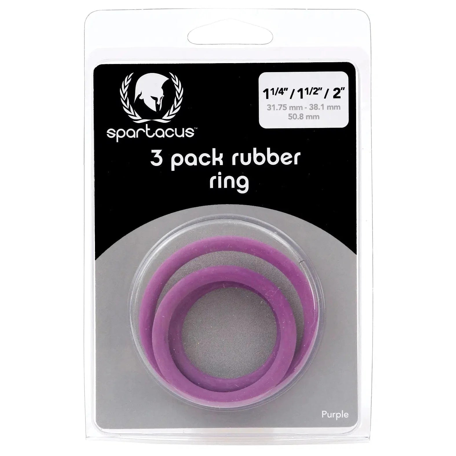 Spartacus Rubber Band Cock Ring Set