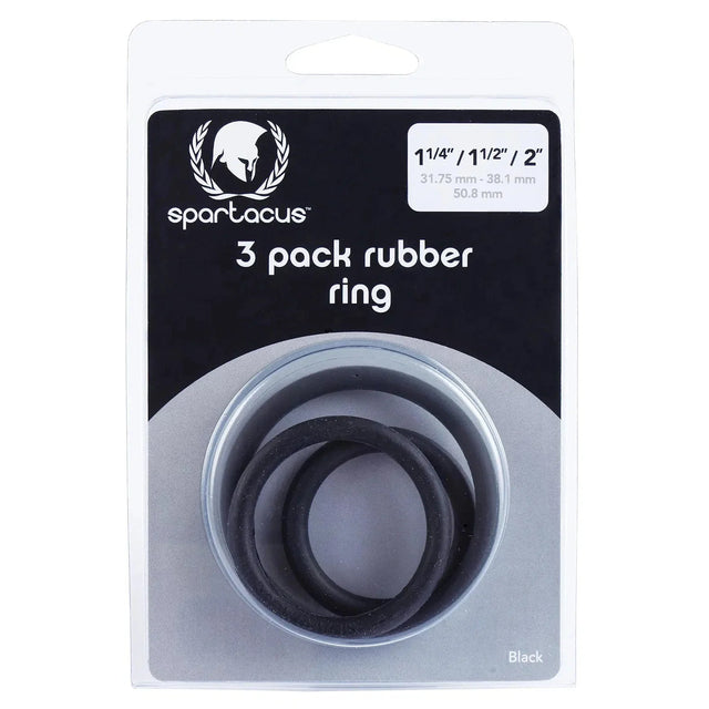Spartacus Rubber Band Cock Ring Set