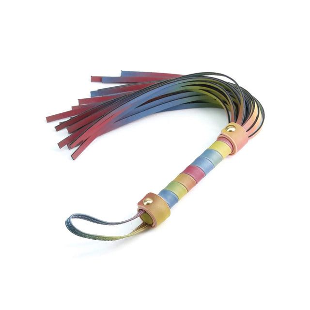 Spectra Bondage Rainbow Flogger