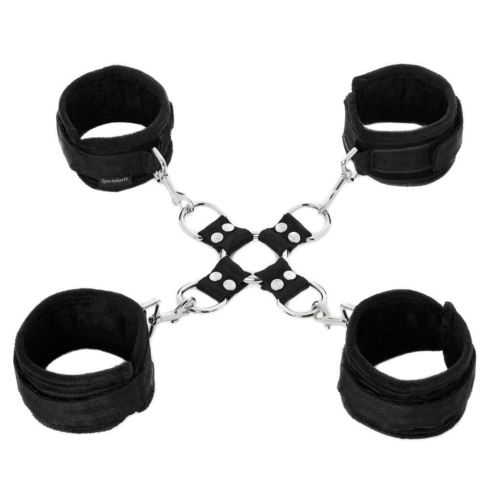 Sportsheets 5-Piece Hog Tie and Cuff Set