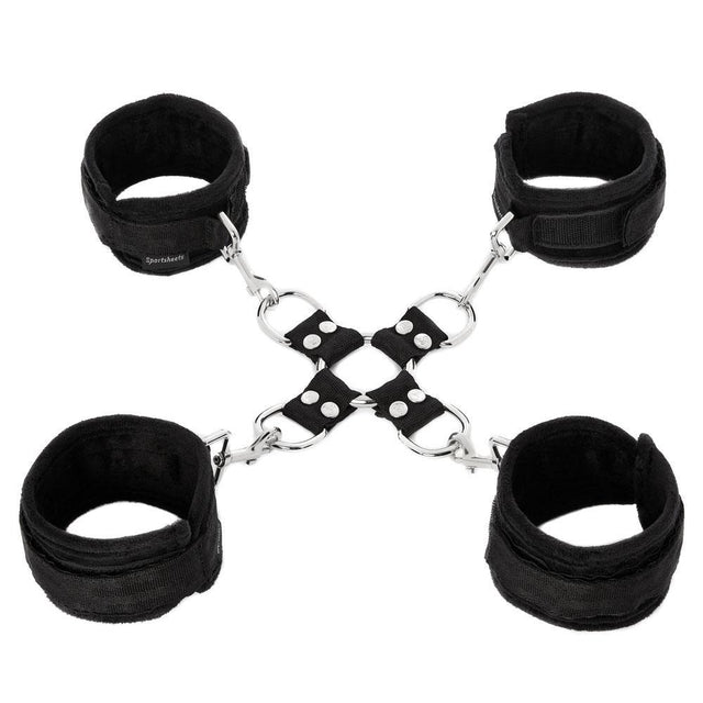 Sportsheets 5-Piece Hog Tie and Cuff Set
