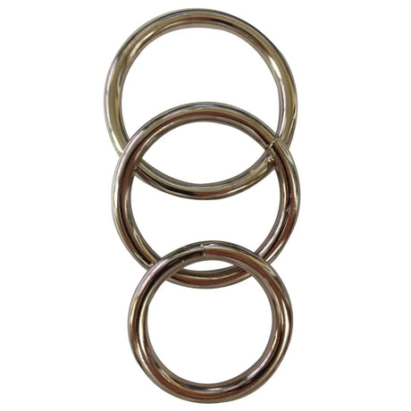 Sportsheets Metal O Ring - Pack Of 3