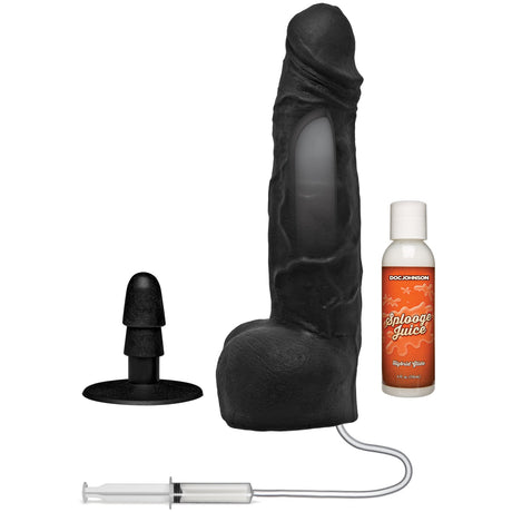 Squirting Cumplay 10 Inch Dildo with Removable Vac-U-Lock Suction Cup
