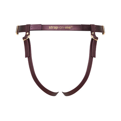 Strap On Me Harness Generous - Aubergine