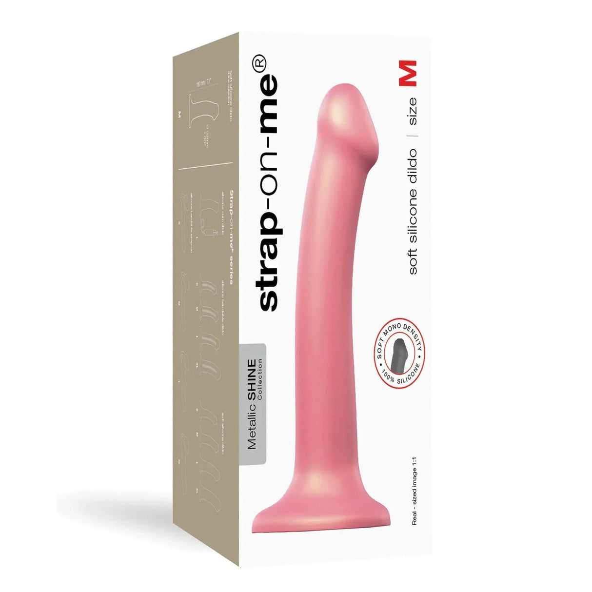 Strap-On-Me Medium Soft Silicone Dildo