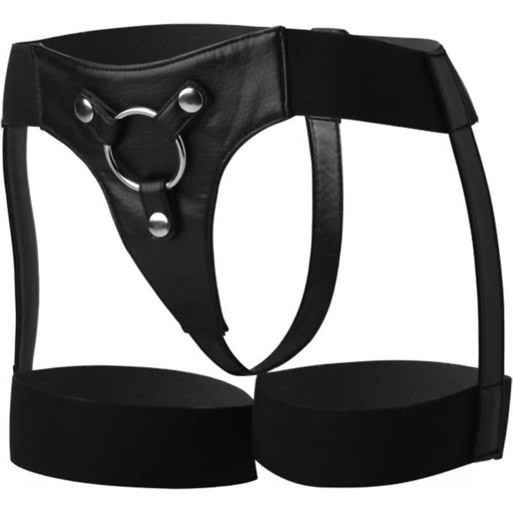 Strap U Bardot Elastic Strap-on Harness with Thigh Cuffs