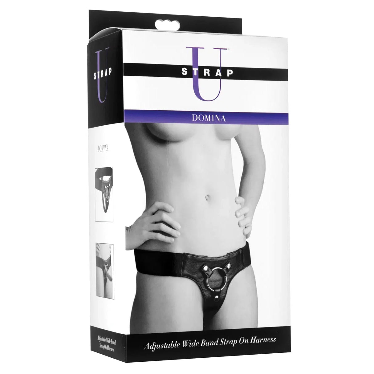 Strap U Domina Adjustable Wide Band Strap On Harness
