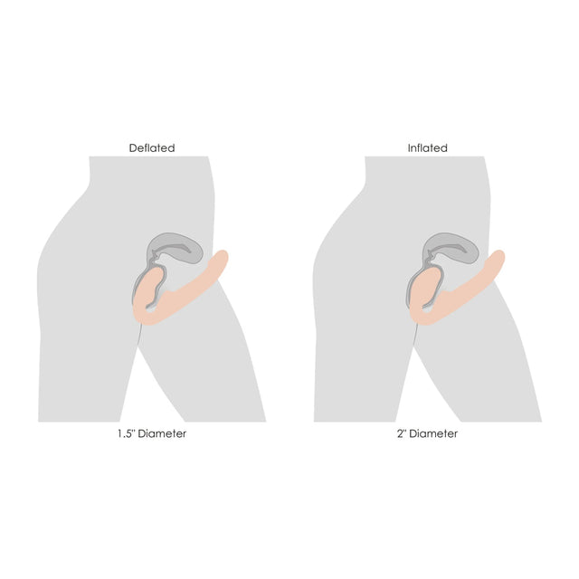 Strap U Evoke Ergo-Fit Bare Inflatable Strapless Strap-On