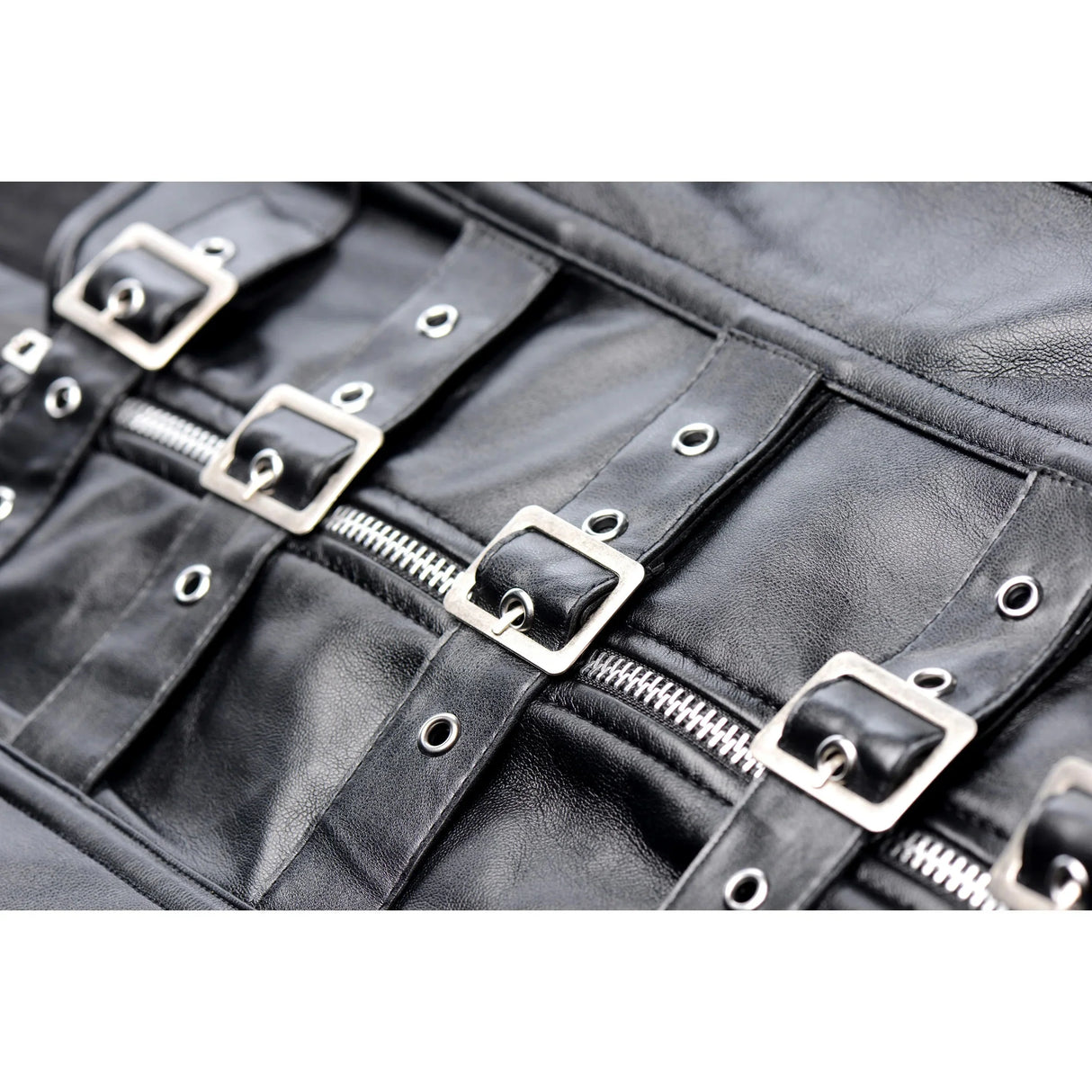 Strict Lace-up Corset And Thong