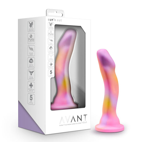 Sun's Out Pink Silicone Dildo